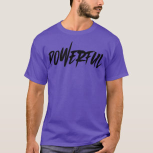 Mens POWERFUL Gym Fitness Workout Bodybuilding Mot T-shirt