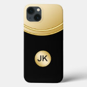 Mens Professional Monogram Case-Mate iPhone Case (Achterkant)