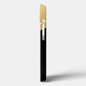 Mens Professional Monogram Case-Mate iPhone Case (Achterkant / Links)