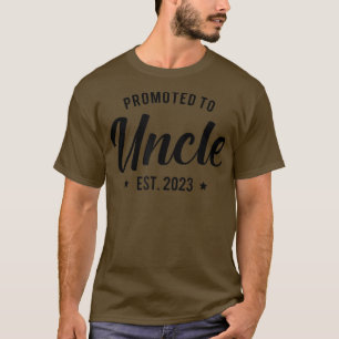 Mens Promoted To Uncle 2023 792 T-shirt