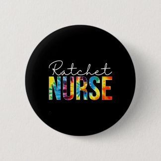 Mens Ratchet Nurse Waarderingsdag Ronde Button 5,7 Cm