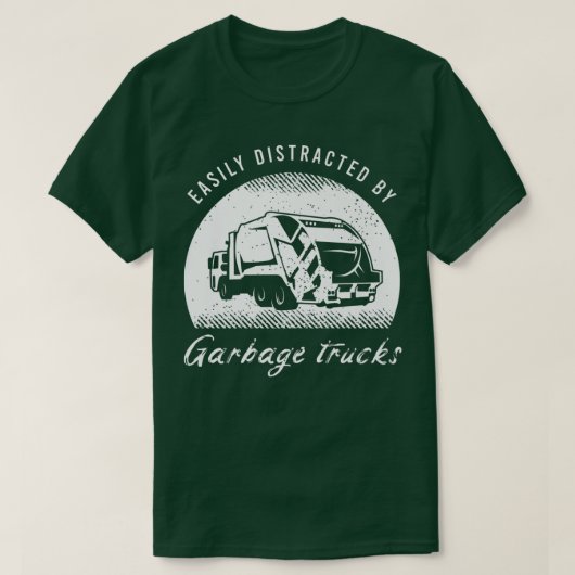 Mens Recycling Truck Driver Saying For A Driver Of T-shirt (Design voorkant)