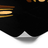 Mens Reindeer Face Gles Christmas Costume Pajama B Poster (Hoek)