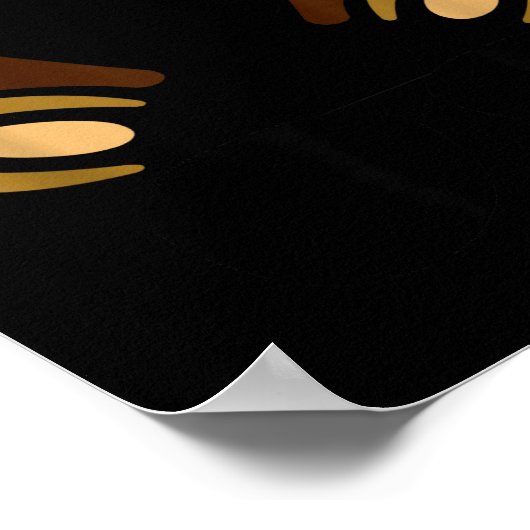 Mens Reindeer Face Gles Christmas Costume Pajama B Poster (Hoek)