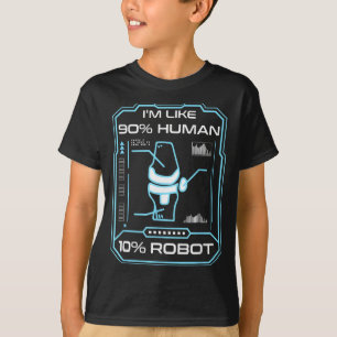 Mens Robot Nieuwe Knieoperatie Grap Grappige Knie T-shirt