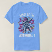 Mens Rocket Father Dad Daddy Man FaAstronaut T-shirt (Design voorkant)