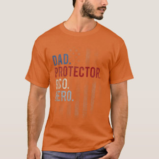 Mens RSO Dad Men's Hero Protector Father's Day T-shirt