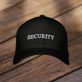 Men's Security Cap Geborduurde Pet