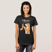 Mens Shiba Inu Dad Dog T-shirt (Voorkant volledig)
