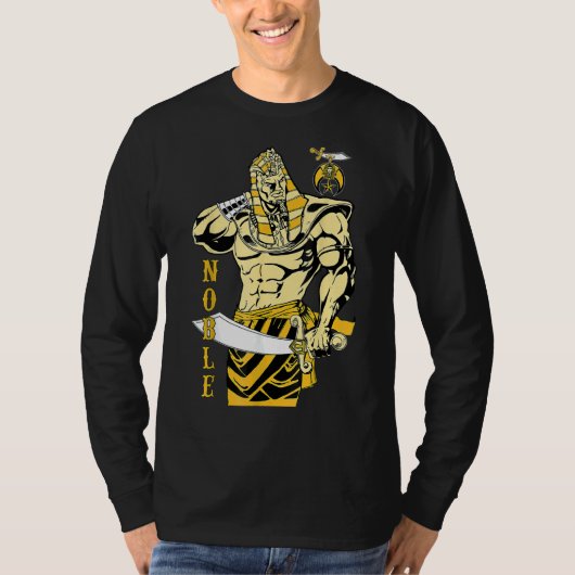 Mens Shriner Noble Pharaoh Mason Ph Shriner Aeaonm T-shirt (Voorkant)