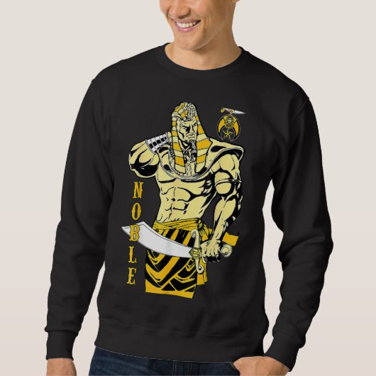 Mens Shriner Noble Pharaoh Mason Ph Shriner Aeaonm Trui (Voorkant)
