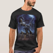 men's skeleton rockin' t-shirt (Voorkant)