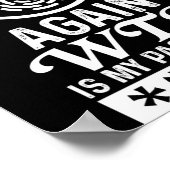 Mens Stuff Vergeten Wat Op Aarde Is Wachtwoord Wac Poster (Hoek)