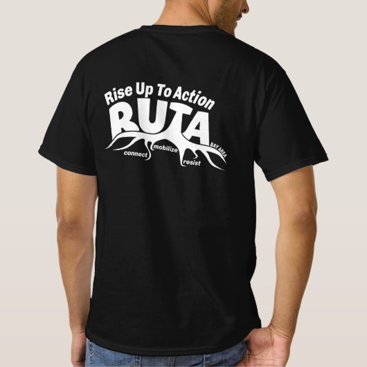 Men's Style T-shirt (Achterkant)