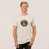 Men's T-Shirt Frog on Paddleboat Tee (Voorkant volledig)