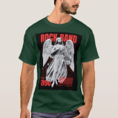 Mens t shirt rockband (Voorkant)