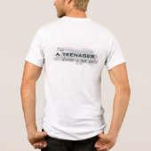 Men's T-shirt with a cool inscription (Achterkant)