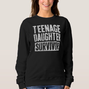 Mens Teenage Daughter Survivor Father's Day Trui