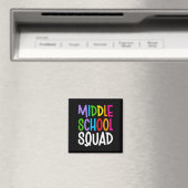 Mens terug naar school middelbare school squad tea magneet (Insitu (Vaatwasser))