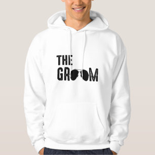 Mens The Bruidegom Koele Shades Grappig Bachelor F Hoodie