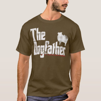 Mens The Dogfather   Pomeranian Tshirt  Vader's D