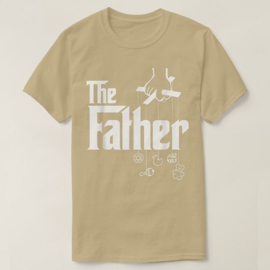 Mens The Father First Time Fathers Day, New Dad Gi T-shirt (Design voorkant)