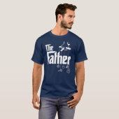 Mens The Father First Time Father's Day New Dad T-shirt (Voorkant volledig)