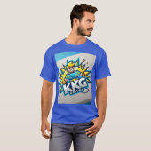 Mens The Kabluey Vault Merchandise T-shirt (Voorkant volledig)