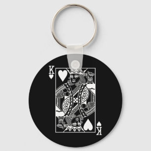Mens The Original King Of Hearts Clic Sleutelhanger