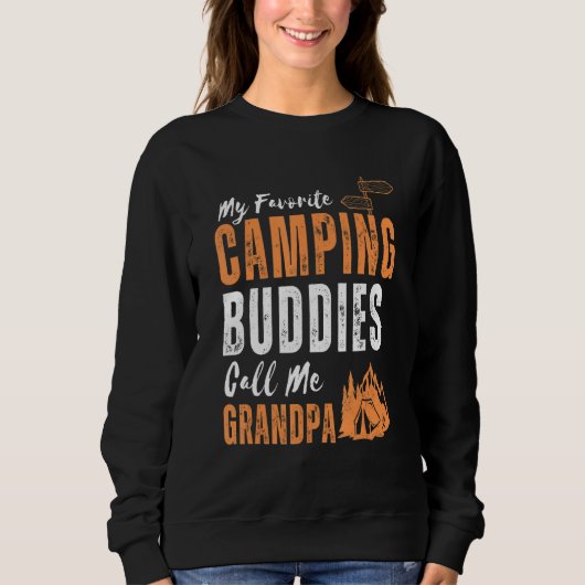 Mens This My Favorite Camping Buddies Call Me Gran Trui (Voorkant)