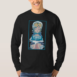 Mens Tired Vaporwave Aesthetic Femboy T-shirt