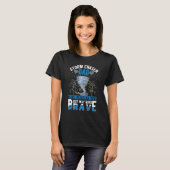 Mens Tornado Jager Vader Storm Jager T-shirt (Voorkant volledig)