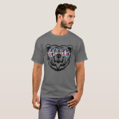 Mens Trans Papa Beer Trots Vader Bondgenoot Transg T-shirt (Voorkant volledig)