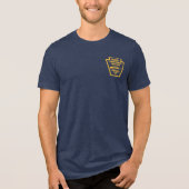 Men's Tri-Blend Shirt (Voorkant)