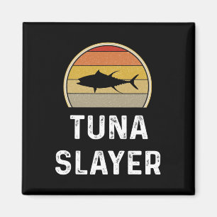 Mens Tuna Slayer Visserij Cadeaus Grappige Visser Magneet