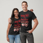 Mens Uncle of the Berry Sweet One Strawberry First T-shirt (Unisex)