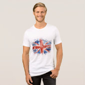 Mens union jack t shirt (Voorkant volledig)