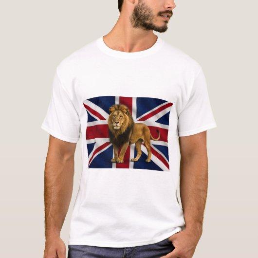 Men's union jack t shirt (Voorkant)