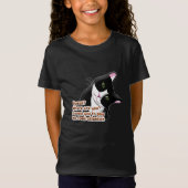 Mens? Waar ben je? Kat T-shirt (Voorkant)