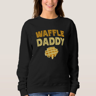 Mens Waffle Daddy Food Waffle Whisperer Fathers D Trui