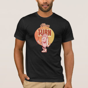 Mens Weekend Trip Retro Glizzy Bij De Bocht T-shirt