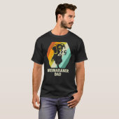 Mens Weimaraner Dog - Vintage Weimaraner Dad T-shirt (Voorkant volledig)