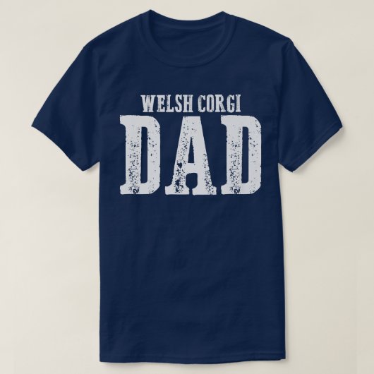 Mens Welsh Corgi Dad871 T-shirt (Design voorkant)