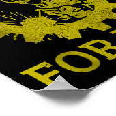 Mens Will Weld For Beer Funny Welder Welding Gift  Poster (Hoek)