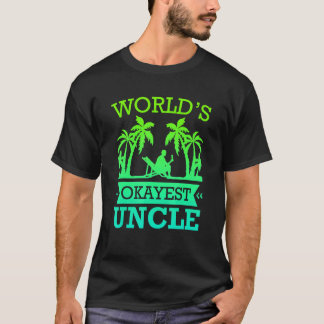 Mens Worlds oké oom T-shirt