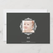 mensaje de vacaciones de Navidad tarjetas con foto Feestdagenkaart (Achterkant)