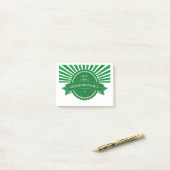 Mensaje Soy 100% Biodegradable Post-it® Notes (Op bureau)