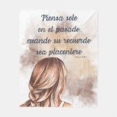Mensajes Motivacionales en Español Fleece Deken (Voorkant)