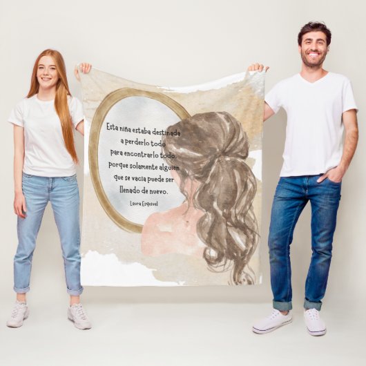 Mensajes Motivacionales en Español Fleece Deken (In situ)