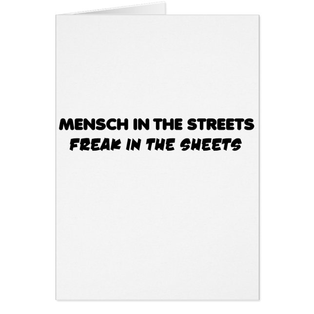 mensch (Voorkant)